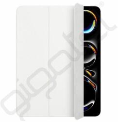 Apple Smart Folio tok álló, bőr hatású (aktív FLIP, oldalra nyíló, TRIFOLD, asztali tartó) FEHÉR - extratelgsm - 45 999 Ft