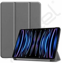 Silverline Tok álló, bőr hatású (aktív FLIP, oldalra nyíló, TRIFOLD, asztali tartó) SÖTÉTSZÜRKE - extratelgsm - 7 999 Ft