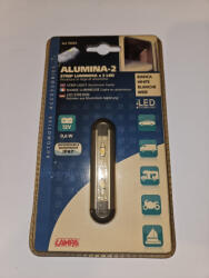 LAMPA BELSŐVILÁGÍTÁS 2 LEDES erős fényerő automatikus LAMPA 12V (70669)