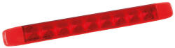 Lampa Led Világítás, Piros Vízálló 252x25mm, 9-32V (0141543)
