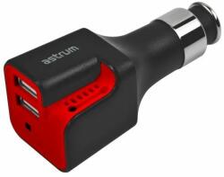 Astrum Astrum CC200 fekete - piros autós töltő 2.0A oxigén termelő autós töltő dohányzóknak 10W