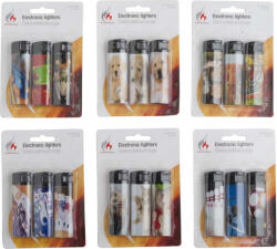 Edco Öngyújtó, Vegyes mintázattal, 3db (33795362)