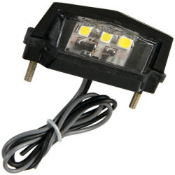 Lampa Motoros Rendszámtábla világítás, 3 LED, Fehér (0190166)