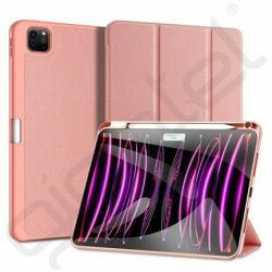 Dux Ducis DOMO tok álló, bőr hatású (aktív FLIP, oldalra nyíló, TRIFOLD, asztali tartó, ceruza tartó) RÓZSASZÍN - extratelgsm - 9 999 Ft