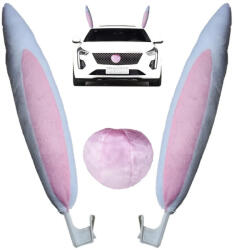 MaxSpeed Nyuszifül + Orr, Autóra Rakható Dekoráció (56MC02)