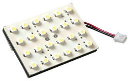 LAMPA LED LAP 24 LED-ES 35X65MM 24V SMD PIROS (0198370)