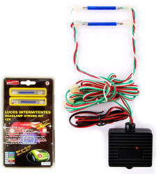 A-life Stroboszkóp Lámpa Autóra - 12V BLUE Strobe Kit (SPL-238) (SPL-238)
