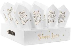 Party Deco Konfetti Tölcsér Tartó Állvány