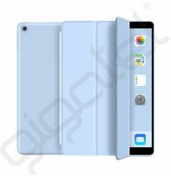 Silverline Tok álló, bőr hatású (FLIP, oldalra nyíló, TRIFOLD, asztali tartó) VILÁGOSKÉK