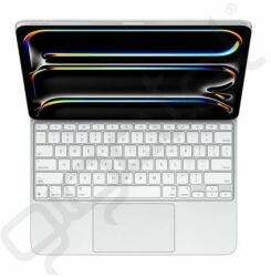 Apple MAGIC KEYBOARD billentyűzetes tok (Type-C aljzat, mágneses, asztali tartó, QWERTY, angol nyelvű) FEHÉR