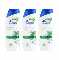 Head & Shoulders 3x Head & Shoulders Menthol Fresh korpásodás elleni sampon szett 400ml (5903815577161)