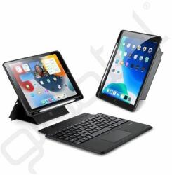 Dux Ducis tok álló, bőr hatású (FLIP, bluetooth billentyűzet, asztali tartó, QWERTY, angol nyelvű, ceruza tartó) FEKETE - extratelgsm - 29 999 Ft
