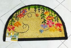 Látvány Textil Kft Rucoprint kókusz lábtörlő virágos félkör 40x60cm
