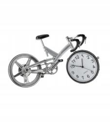 Domdekoracji Ezüst kerékpáros karóra kerékpáros óra asztali dekoráció (210-6038)