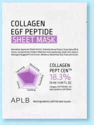 APLB Kollagén és peptid fátyolmaszk arcra Collagen Egf Peptide Sheet Mask - 25 ml / 1 db