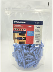 Koelner - Rawlplug 4ALL nagyteljesítményű univerzális nylon dübel szett 6x30, 8x40, 10x50mm ultramid