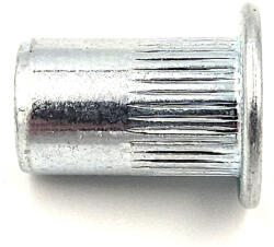 Koelner - Rawlplug Lapos fejű szegecsanya nagy peremmel M6 acél