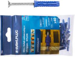 Koelner - Rawlplug 4ALL nagyteljesítményű univerzális nylon dübel 6x50mm süllyesztett fejű csavarral 4, 5x60mm ultramid