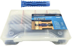 Koelner - Rawlplug 4ALL nagyteljesítményű univerzális nylon dübel szett 5mm, 6mm, 8mm, 10mm ultramid