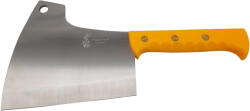 DEPOX Satar macelarie DEPOX®, Rough Kitchen, 38 cm, otel inoxidabil, 1.1 kg, galben (I115)