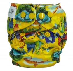 Pupus Újszülött zsebes pelenka 3-7kg Sárkányok