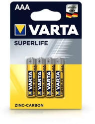 VARTA Superlife Zinc-Carbon AAA ceruza elem 4db/csomag (VR0022) (0022)
