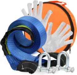  Vontatókötél Székekkel 8T Vontatókötél 4, 8 m Vontatószíj Kötél