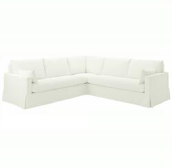 IKEA Hyltarp Sarokkanapé huzat, 4 személyes, Hallarp fehér (205.473.15)