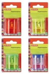 Herlitz Duplahegyező átlátszó tartályos, bliszteres (08680100)