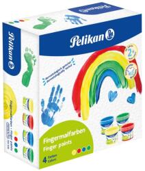 Pelikan Ujjfesték / 4 szín, alapszínek (00701570)
