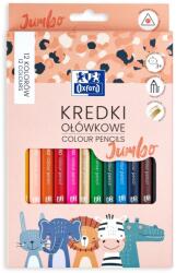 Oxford Kids jumbo színes ceruza/ 12 szín háromszög (400174529)