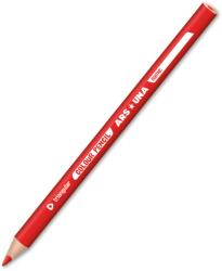 Ars Una háromszögletű színes ceruza, Jumbo - piros (5993120005770)