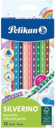 Pelikan Színes ceruza / 12 szín Silverino (00700634)