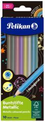 Pelikan Színes ceruza / 10 szín Metallic (00701235)