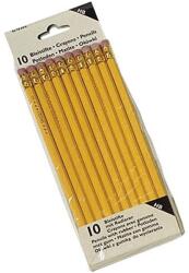  Ceruza / 10 db HB radírvégű (08670606)