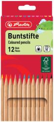 Herlitz Színes ceruza / 12 szín natúrfa (08660086)
