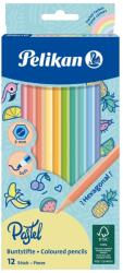 Pelikan Színes ceruza / 12 szín, Pasztell (00701143)