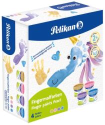 Pelikan Ujjfesték / 4 szín, gyöngyház színek (00701587)