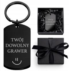  Kulcstartó Gravírozás Valentin Nap Bármilyen Ötlet Személyre Szabott Ajándék (BRELOK)