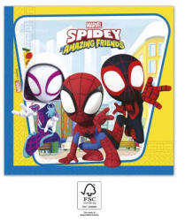  Pókember Spidey szalvéta 20 db-os 33x33 cm FSC (PNN94878) - eking