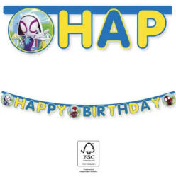  Pókember Spidey Happy Birthday felirat FSC 2 m (PNN94881) - eking