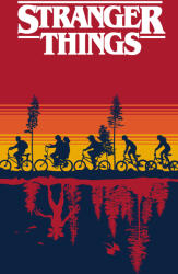  Stranger Things Upside Down fürdőlepedő, strand törölköző 70x140cm (JFK040980)