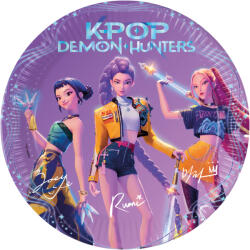  K-pop Démonvadászok Honmoon papírtányér 8 db-os 23 cm FSC (PNN98638) - eking