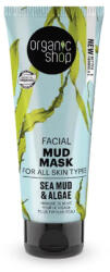  Organic Shop Organic Shop Arcmaszk tengeri iszappal és algával - 75ml - vegyesbolt