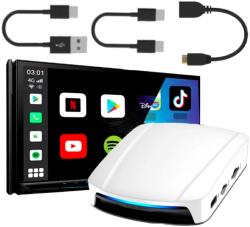 Carlinkit Adapter Carlinkit Tbox Uhd 8/128GB Hdmi Apple Carplay és Android Auto rendszerekhez (7647)