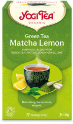 YOGI TEA Yogi Tea Zöld matcha-citrom - bio - 17db - vegyesbolt