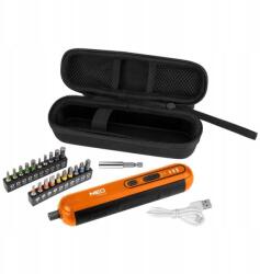 NEO TOOLS Neo Akkus csavarhúzó 4V 4, 5Nm 1500mAh Li-Ion Usb-c bit készlet