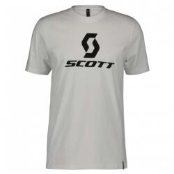 Scott Rövid ujjú kerékpáros póló - ICON SS - fehér/fekete