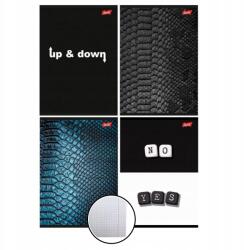 UNIPAP Füzet A5 60k kockás After Dark Unipap (5903235607080)