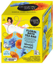 Organic Shop Organic Shop Floral Bath Fürdőfilter virágokkal 3db - vegyesbolt